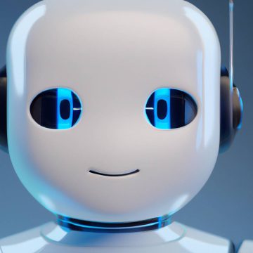 An AI-powered chatbot providing customer support, digital art, professional studio image, hd, sharp, realistic, vibrant, close-up-opencyber-32254