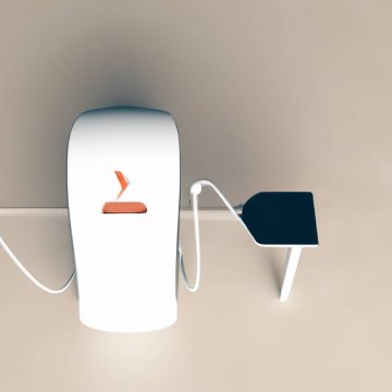 An environmentally friendly electric vehicle charging station-opencyber-36558