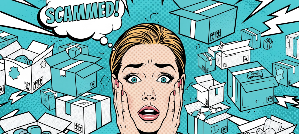 Scopri come funzionano le truffe su Vinted: esempi concreti, cosmetici falsi, mystery box e consigli pratici per difendersi nel mercato second-hand.