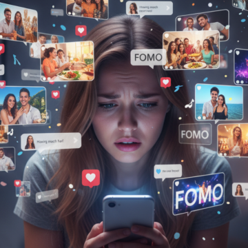 Il termine FOMO, acronimo di fear of missing out, significa letteralmente "paura di essere tagliati fuori". Indica una condizione psicologica che va oltre la semplice curiosità: si tratta di un'ansia costante di perdersi esperienze, eventi o opportunità vissute da altre